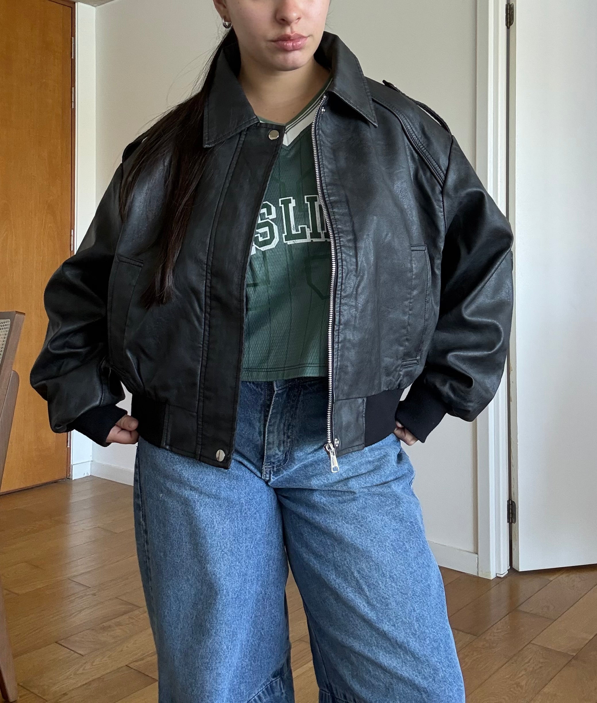 Bomber Black Vintage