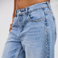 Jean Wide Leg Nova Studs