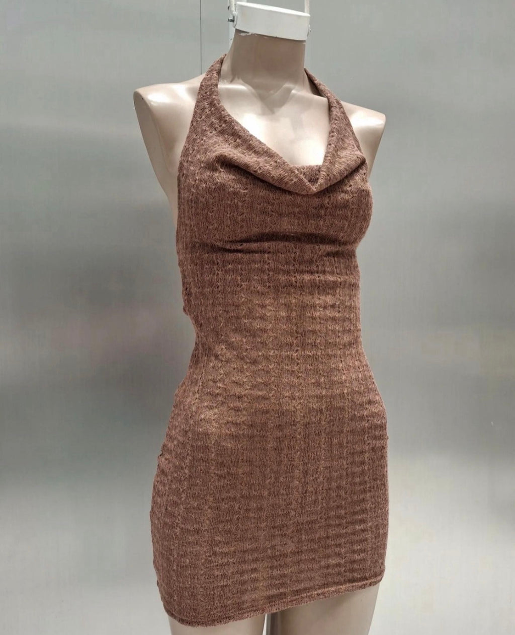 Vestido Chocolate Backless