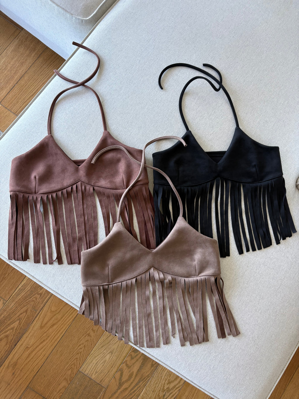 Top Boho Gamuza