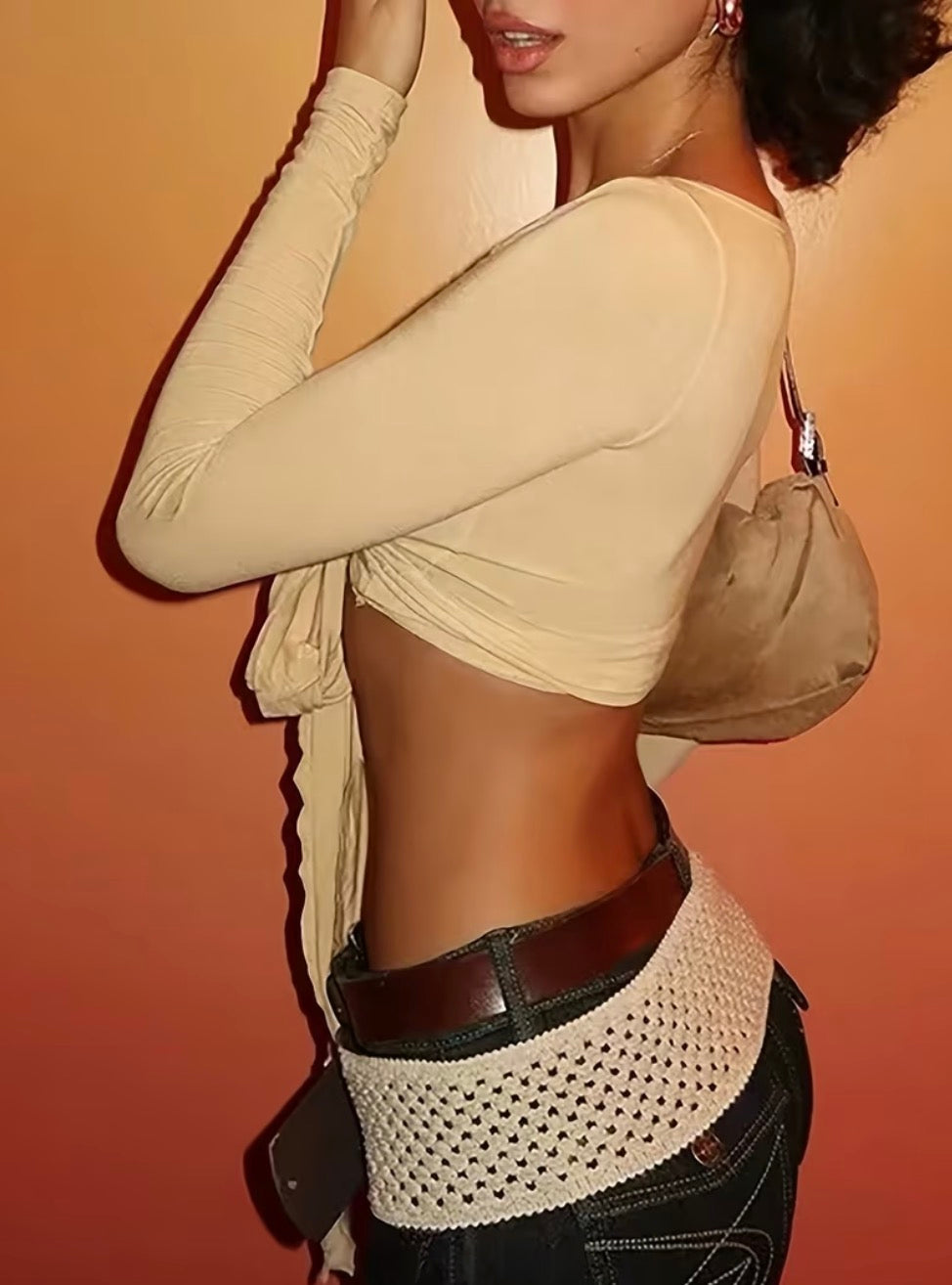 Top Nudo Beige