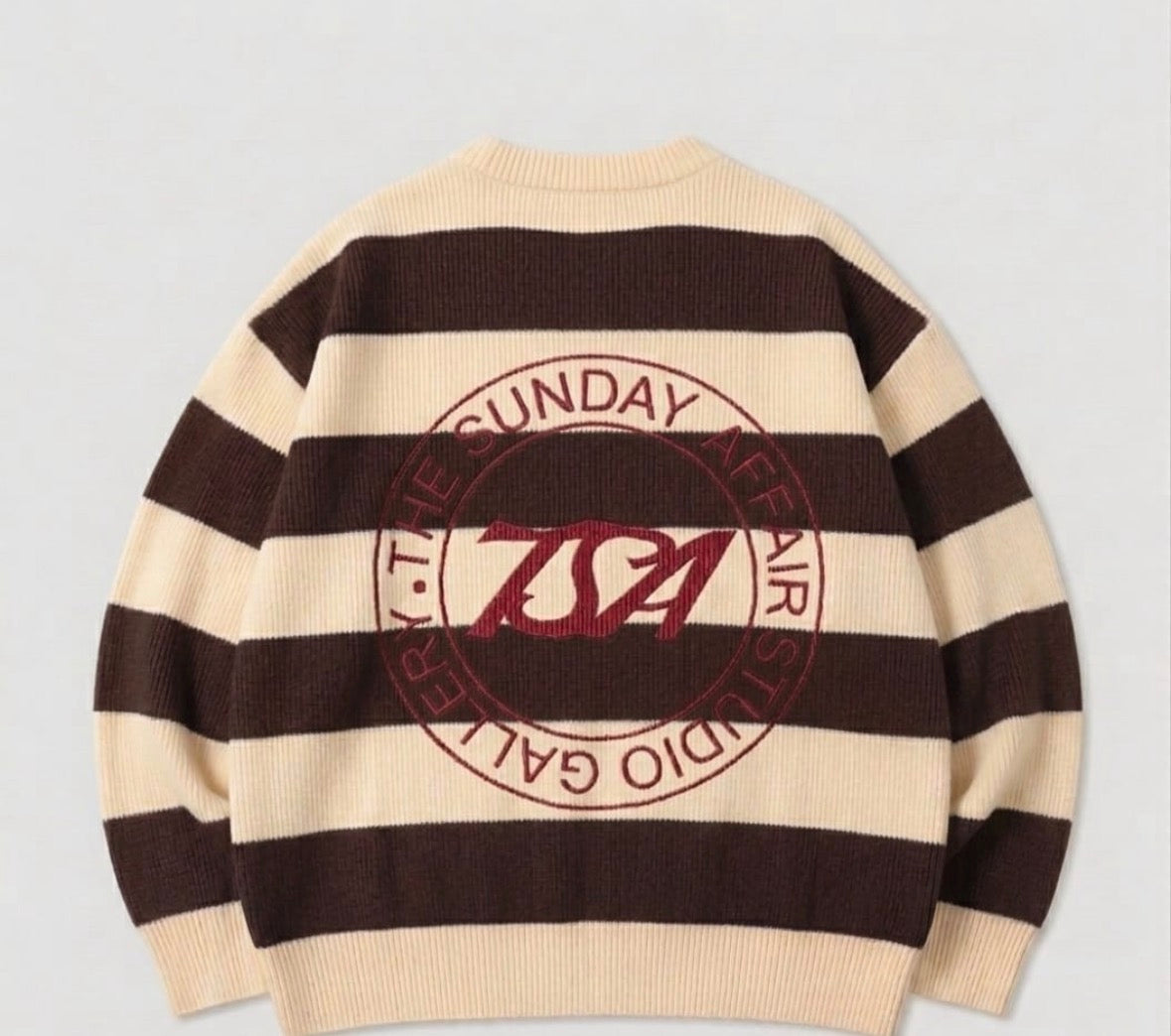 Sweater Tejido Over Chocolate
