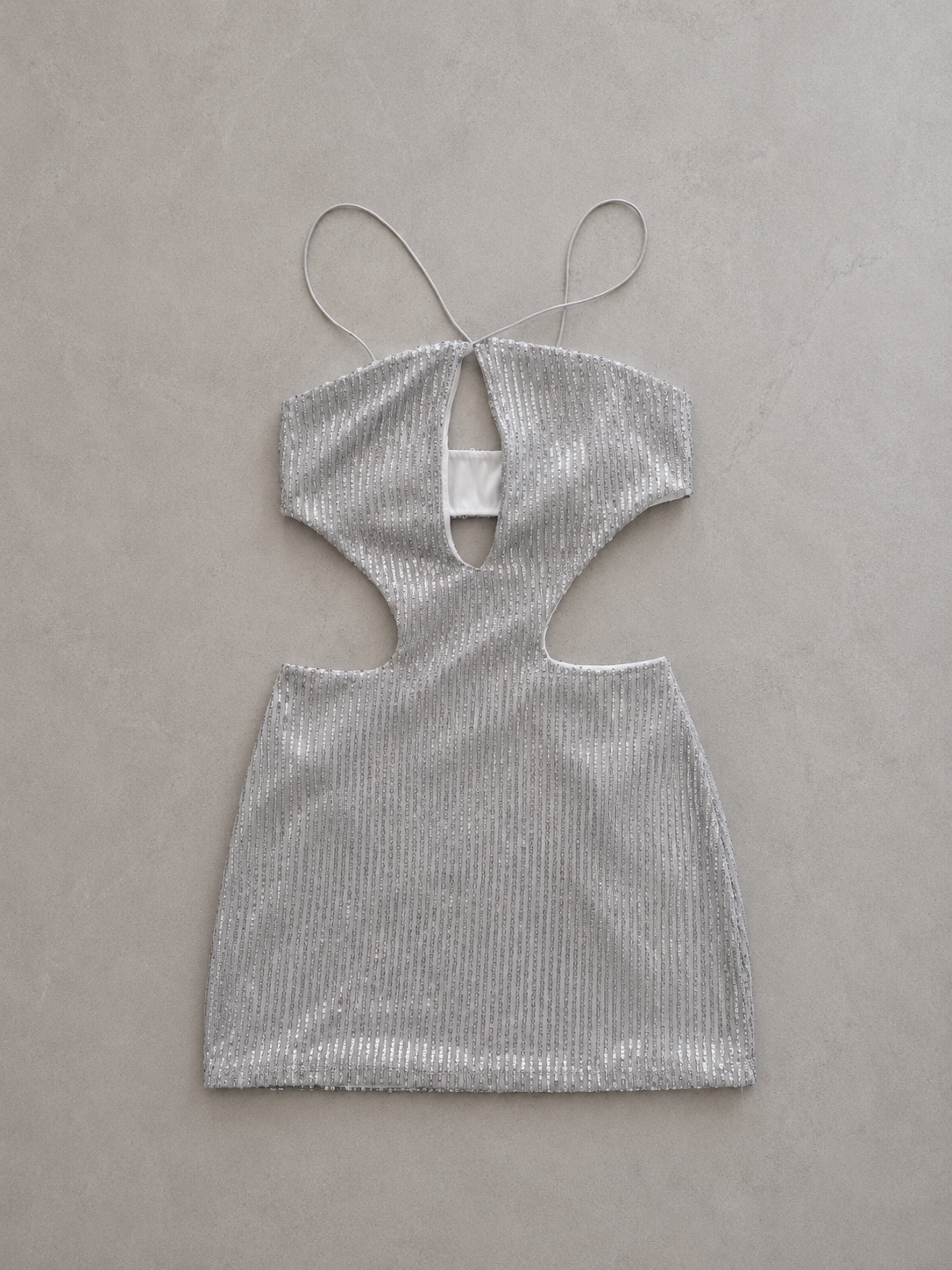Vestido Silver Glow