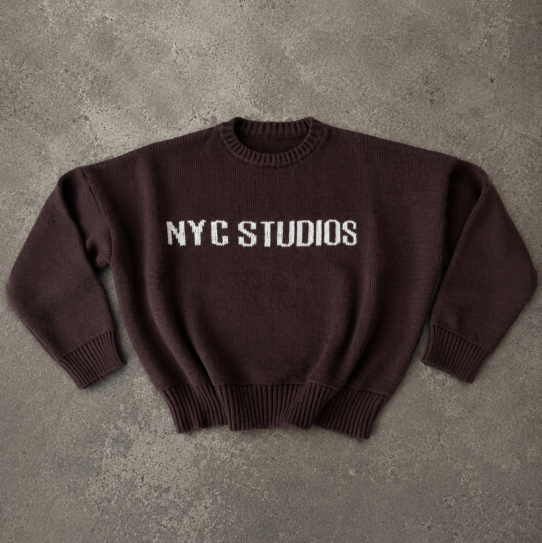 Sweater Tejido NYC Studios Brown
